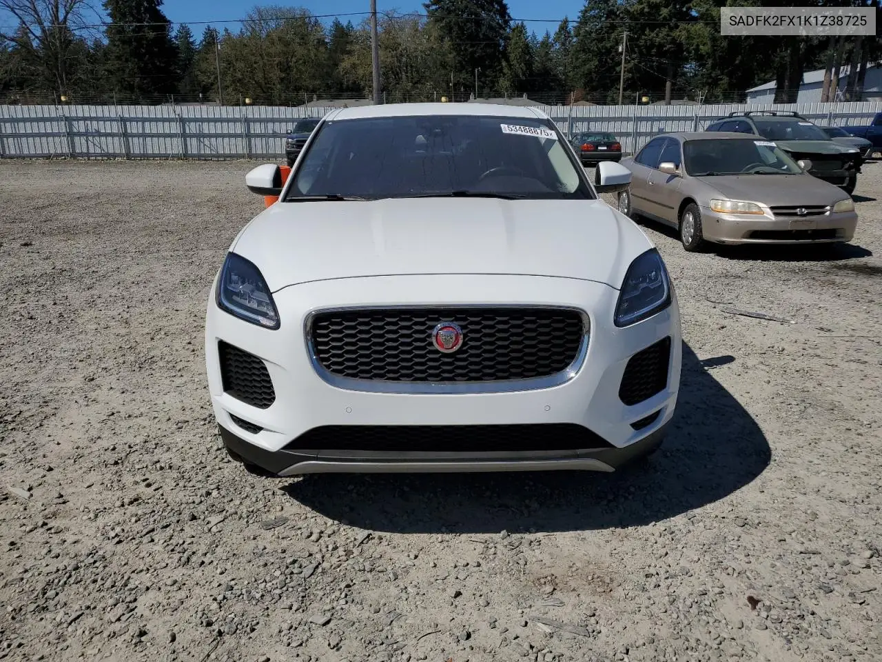 2019 Jaguar E-Pace VIN: SADFK2FX1K1Z38725 Lot: 53488875