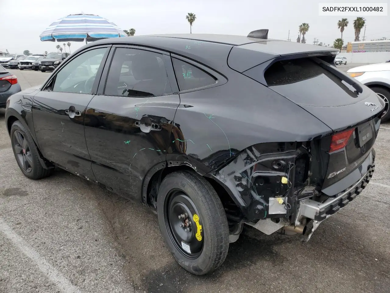 2020 Jaguar E-Pace VIN: SADFK2FXXL1000482 Lot: 53573105