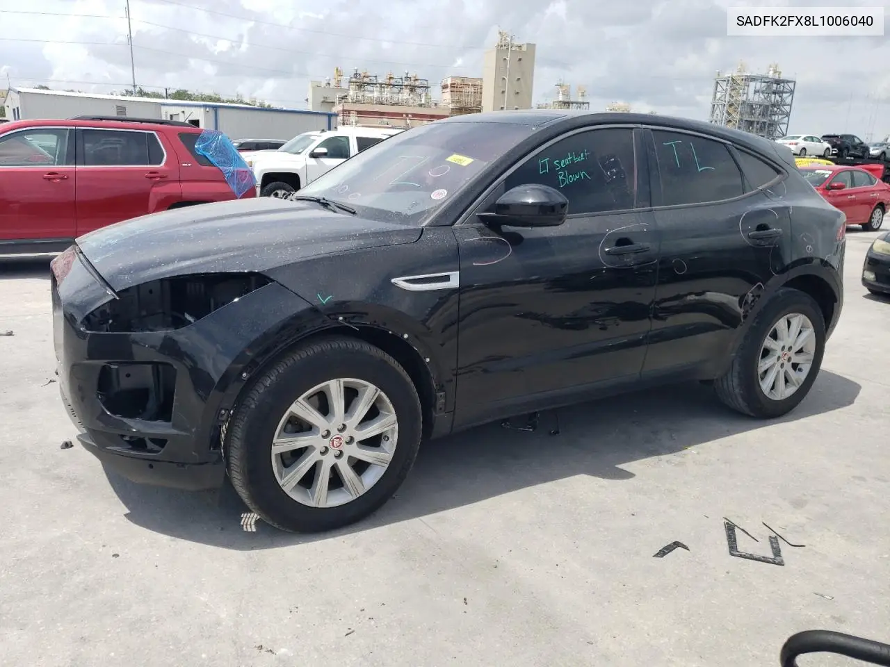 2020 Jaguar E-Pace VIN: SADFK2FX8L1006040 Lot: 55666455