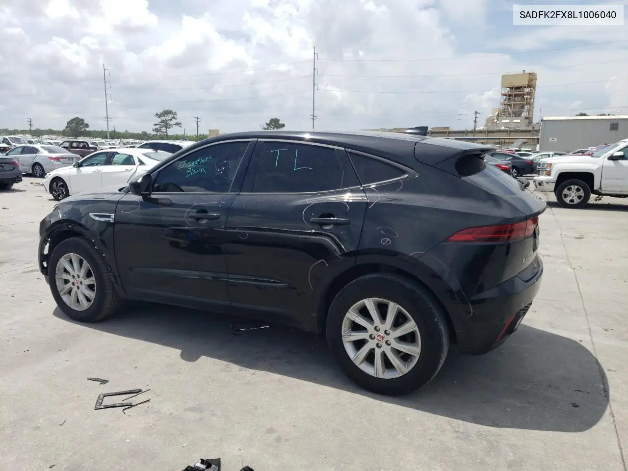 2020 Jaguar E-Pace VIN: SADFK2FX8L1006040 Lot: 55666455