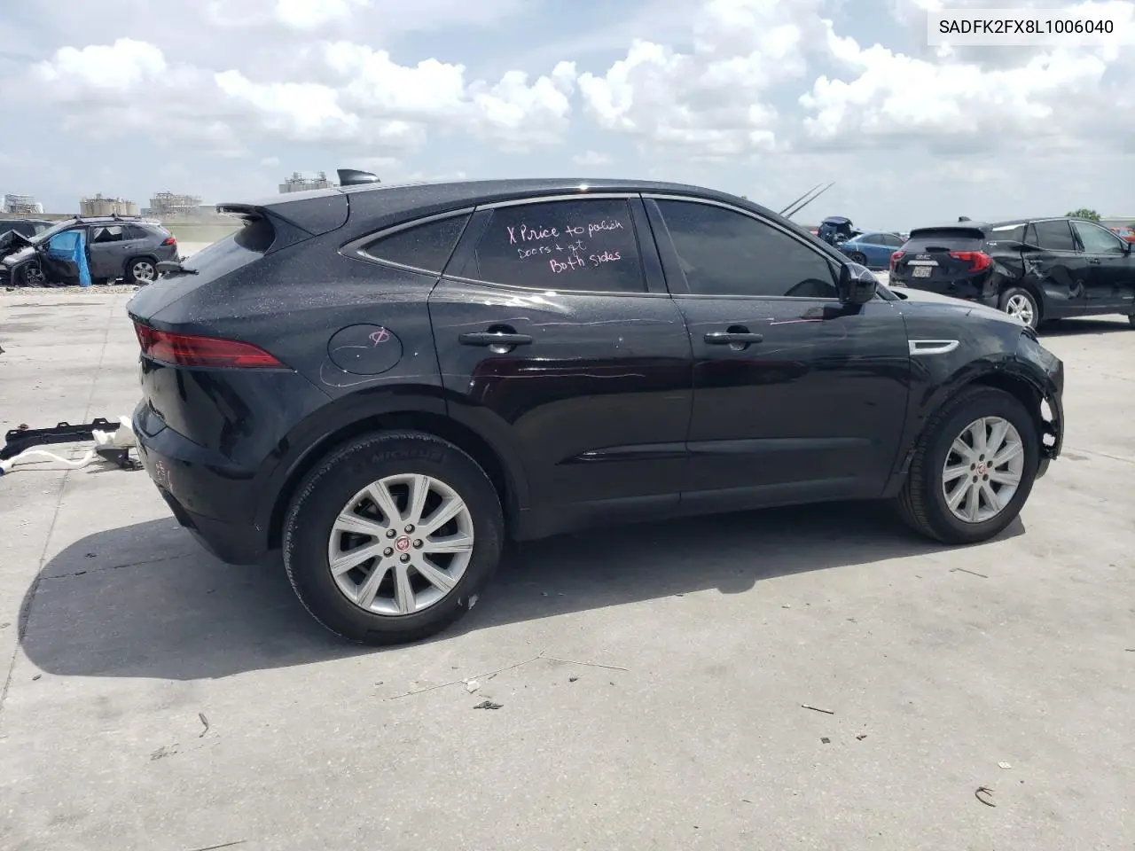 2020 Jaguar E-Pace VIN: SADFK2FX8L1006040 Lot: 55666455