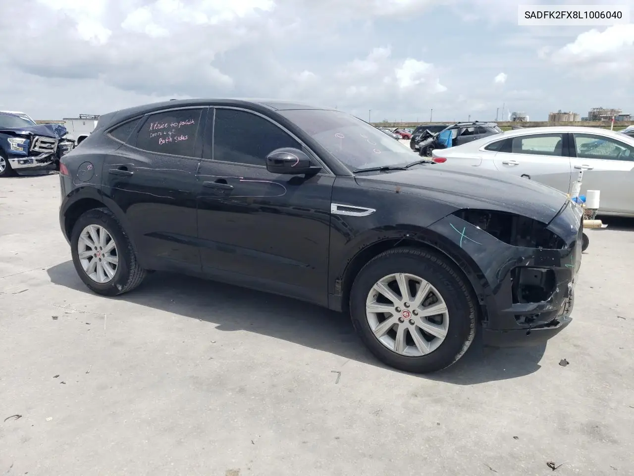 2020 Jaguar E-Pace VIN: SADFK2FX8L1006040 Lot: 55666455