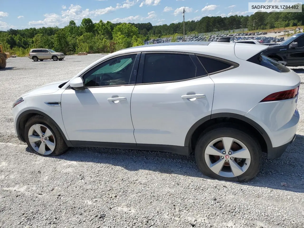 2020 Jaguar E-Pace VIN: SADFK2FX9L1Z84482 Lot: 58033255