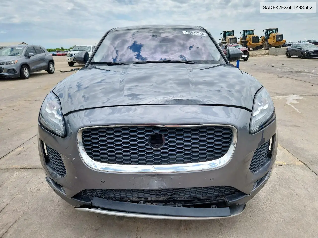 2020 Jaguar E-Pace VIN: SADFK2FX6L1Z83502 Lot: 58521015