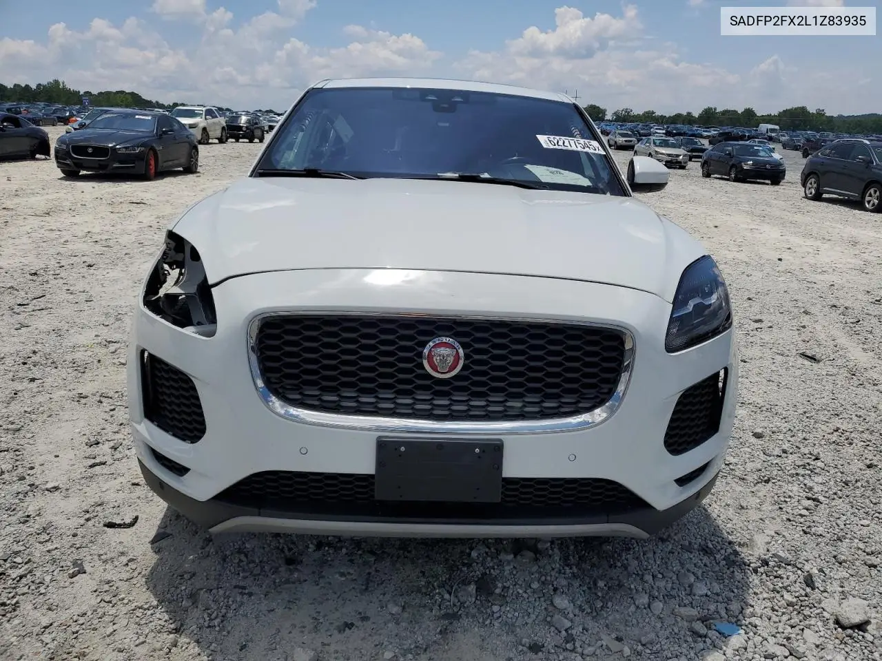 2020 Jaguar E-Pace Se VIN: SADFP2FX2L1Z83935 Lot: 62277545