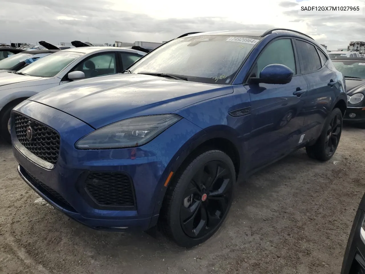 2021 Jaguar E-Pace Sport VIN: SADF12GX7M1027965 Lot: 74929964