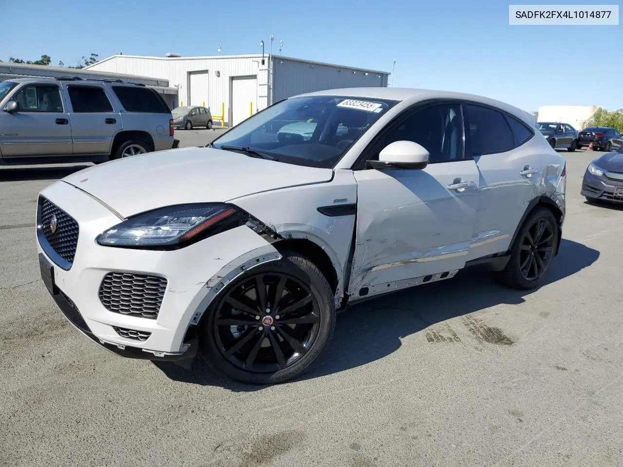 2020 Jaguar E-Pace VIN: SADFK2FX4L1014877 Lot: 63323455