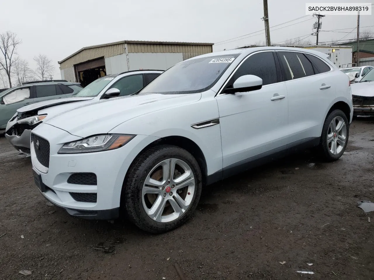 2017 Jaguar F-Pace Prestige VIN: SADCK2BV8HA898319 Lot: 42854395