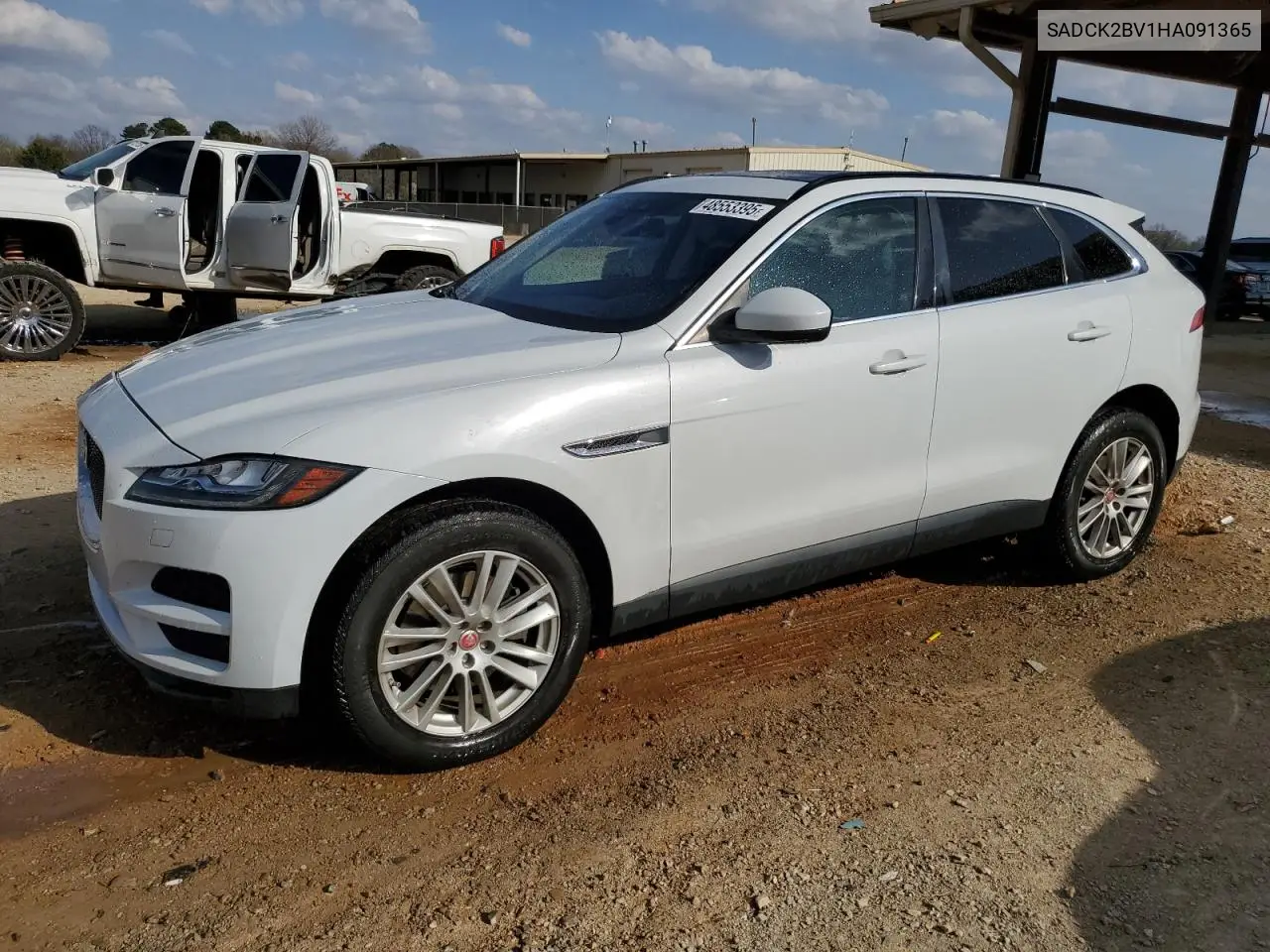 2017 Jaguar F-Pace Prestige VIN: SADCK2BV1HA091365 Lot: 48553395