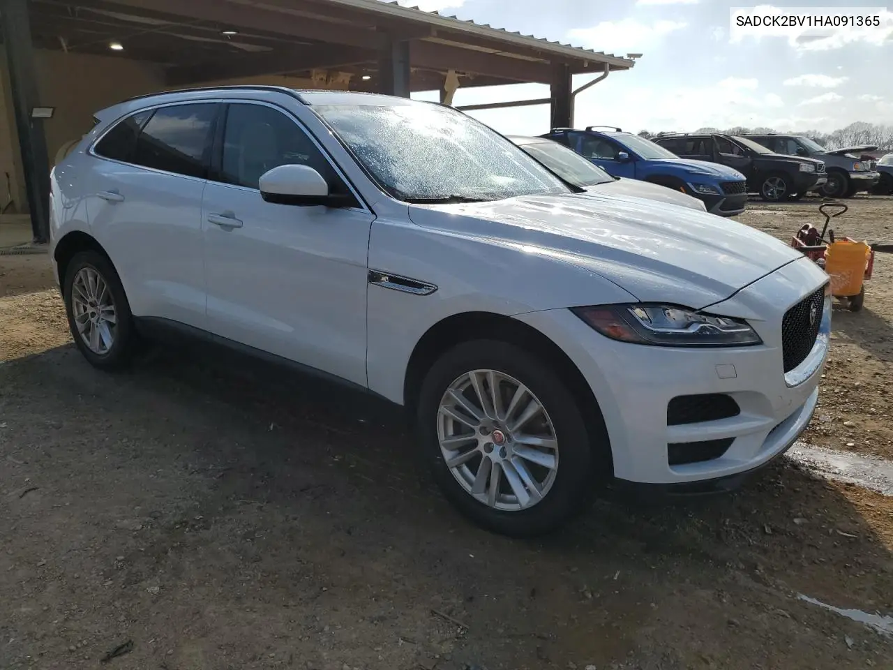 2017 Jaguar F-Pace Prestige VIN: SADCK2BV1HA091365 Lot: 48553395