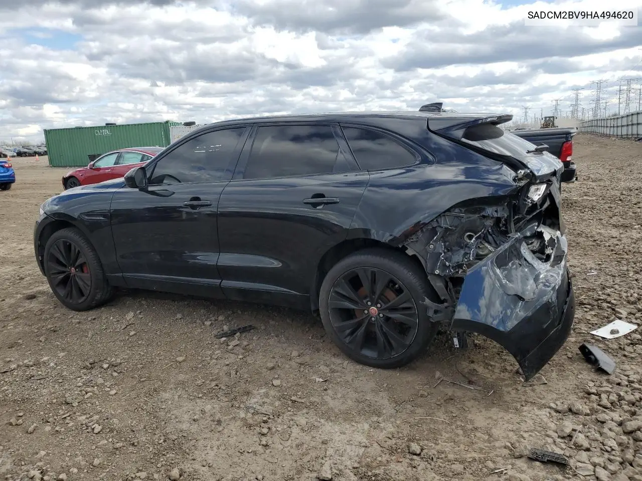 2017 Jaguar F-Pace S VIN: SADCM2BV9HA494620 Lot: 53371795