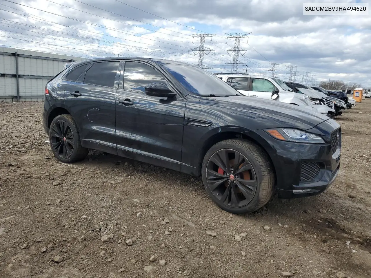 2017 Jaguar F-Pace S VIN: SADCM2BV9HA494620 Lot: 53371795