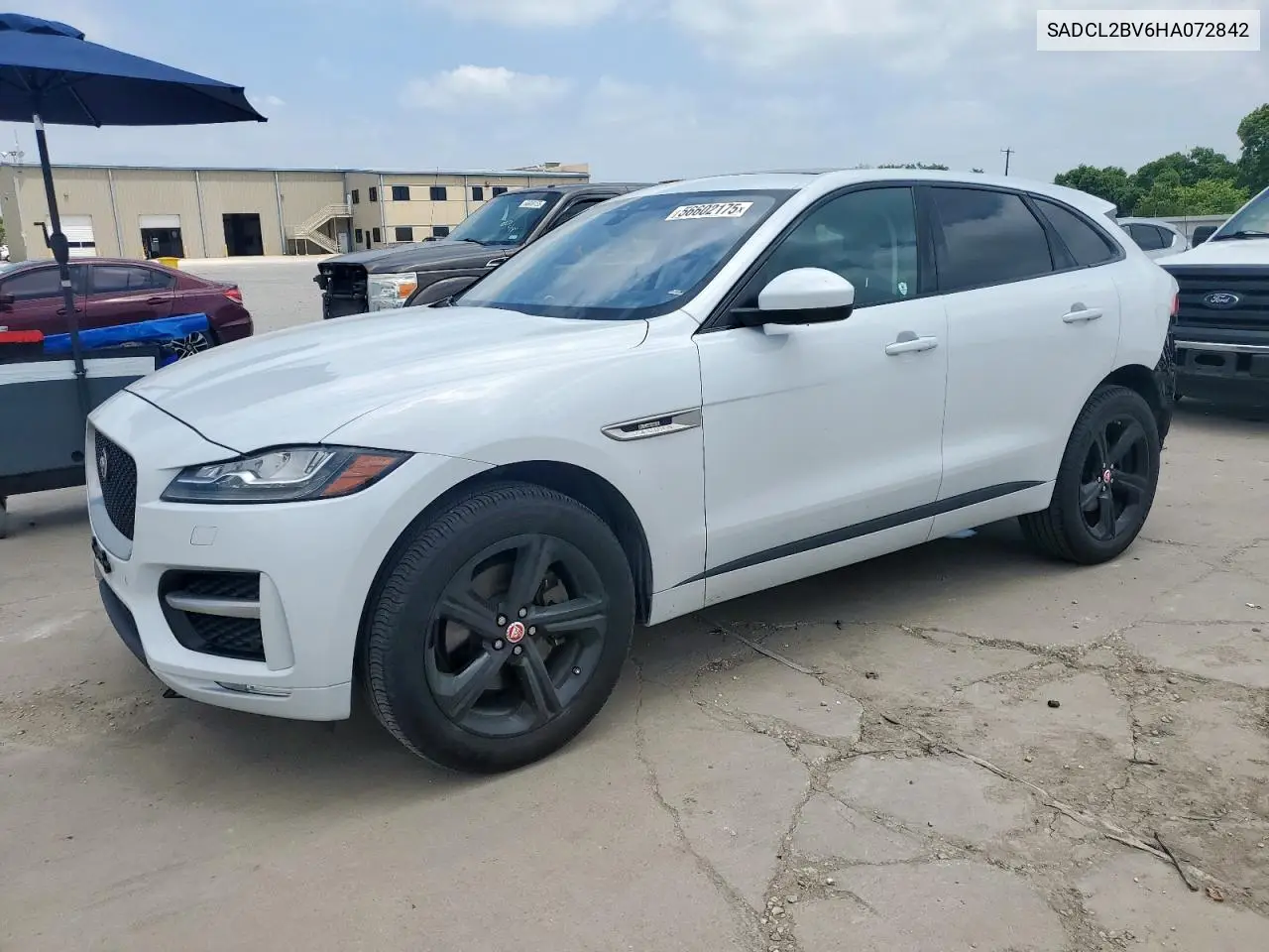 2017 Jaguar F-Pace R - Sport VIN: SADCL2BV6HA072842 Lot: 56602175