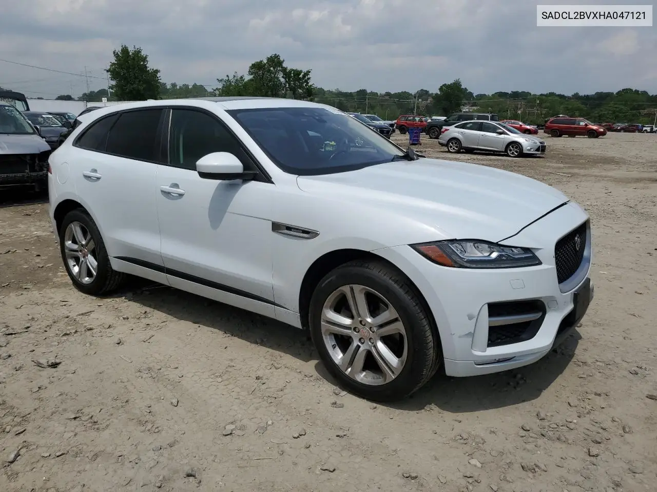 2017 Jaguar F-Pace R - Sport VIN: SADCL2BVXHA047121 Lot: 57283345