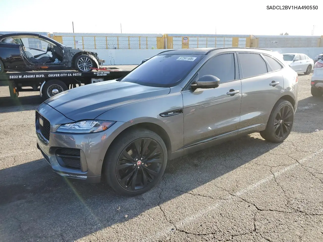 2017 Jaguar F-Pace R - Sport VIN: SADCL2BV1HA490550 Lot: 57291105