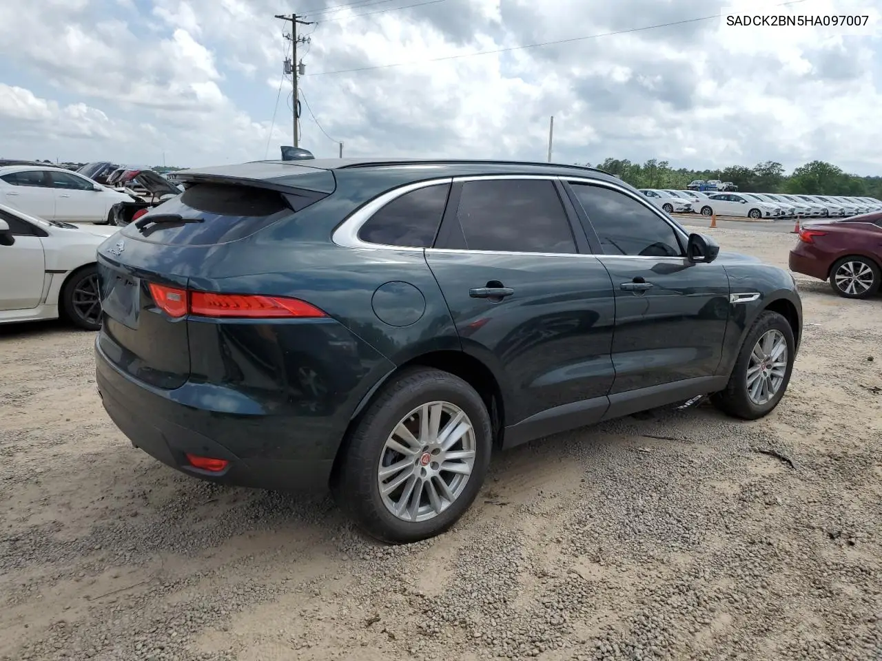 2017 Jaguar F-Pace Prestige VIN: SADCK2BN5HA097007 Lot: 57408375