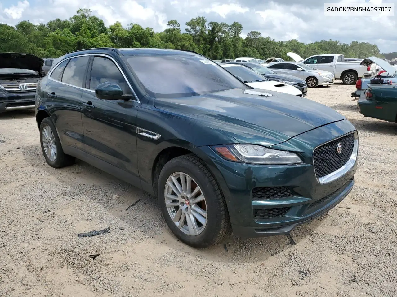 2017 Jaguar F-Pace Prestige VIN: SADCK2BN5HA097007 Lot: 57408375