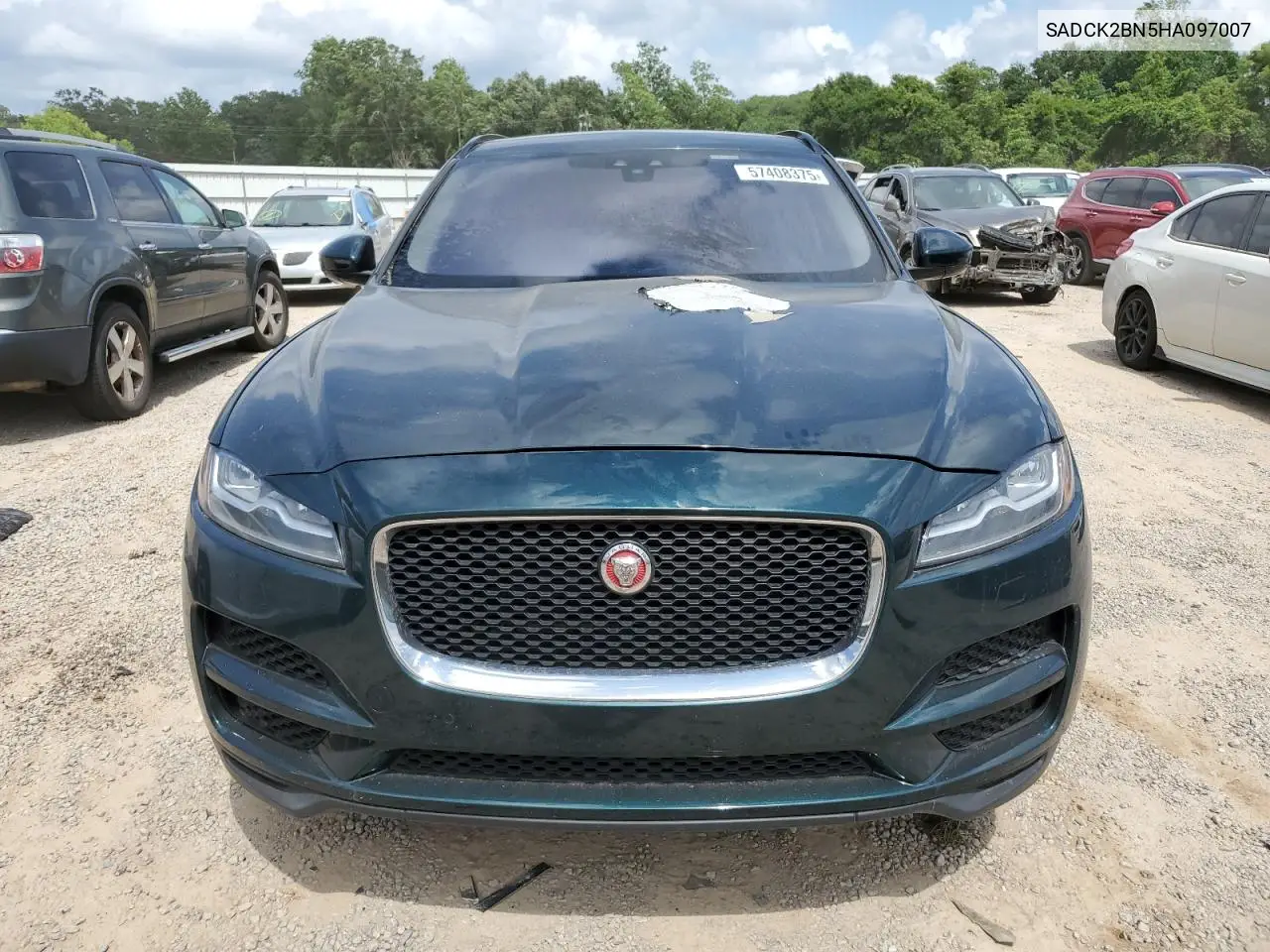 2017 Jaguar F-Pace Prestige VIN: SADCK2BN5HA097007 Lot: 57408375