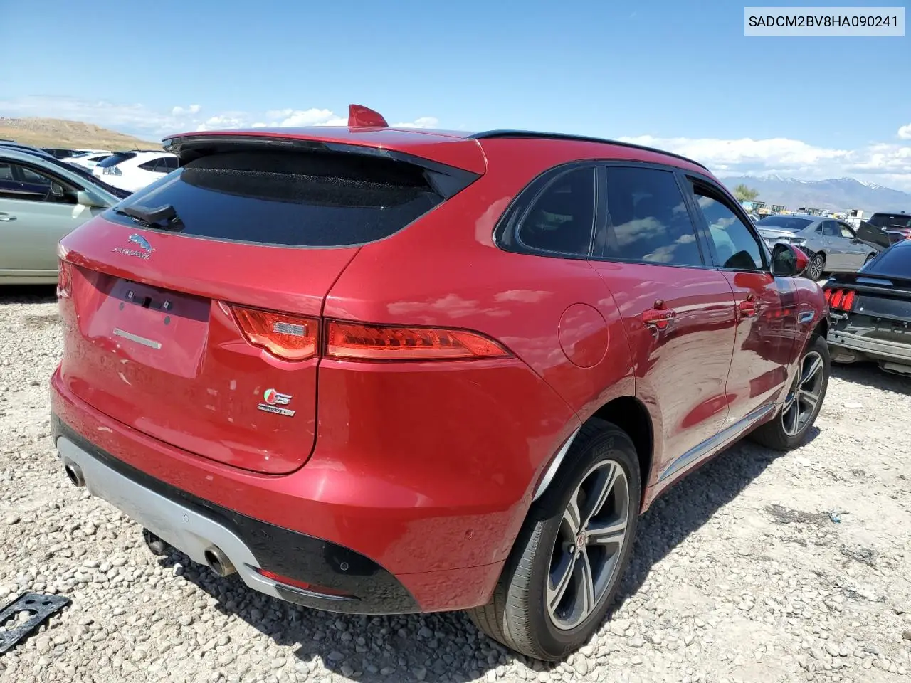 2017 Jaguar F-Pace S VIN: SADCM2BV8HA090241 Lot: 57620555