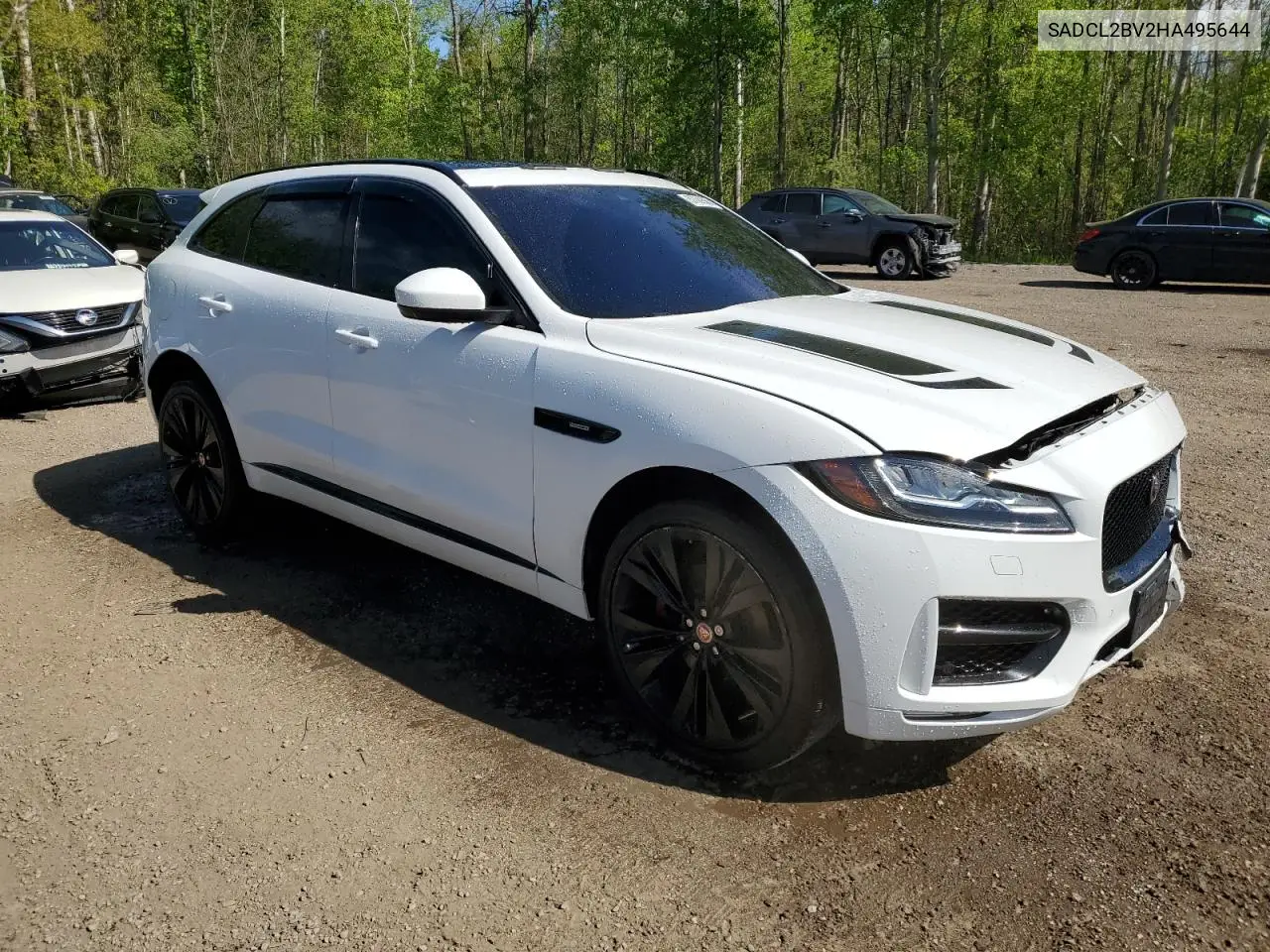 2017 Jaguar F-Pace R - Sport VIN: SADCL2BV2HA495644 Lot: 57689665