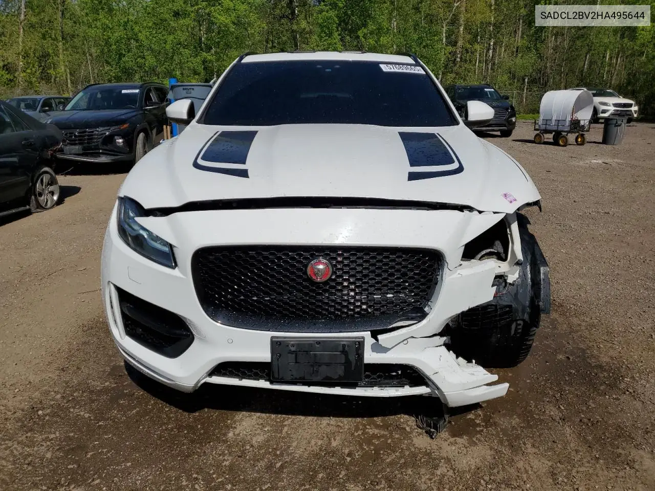 2017 Jaguar F-Pace R - Sport VIN: SADCL2BV2HA495644 Lot: 57689665