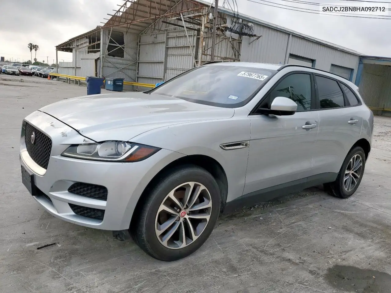 2017 Jaguar F-Pace Premium VIN: SADCJ2BN8HA092712 Lot: 57967765
