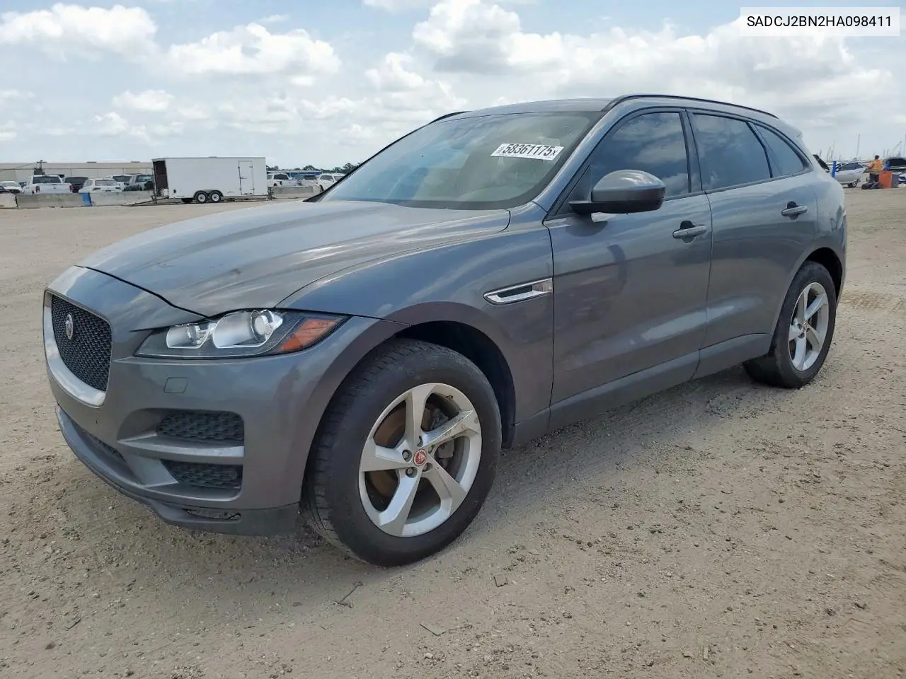 2017 Jaguar F-Pace Premium VIN: SADCJ2BN2HA098411 Lot: 58361175