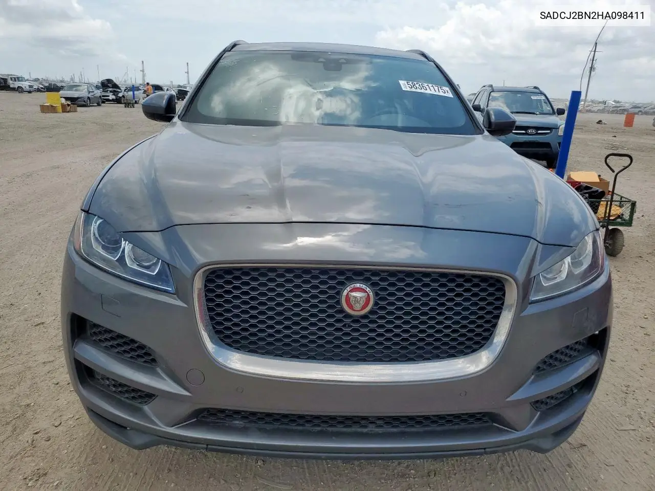 2017 Jaguar F-Pace Premium VIN: SADCJ2BN2HA098411 Lot: 58361175