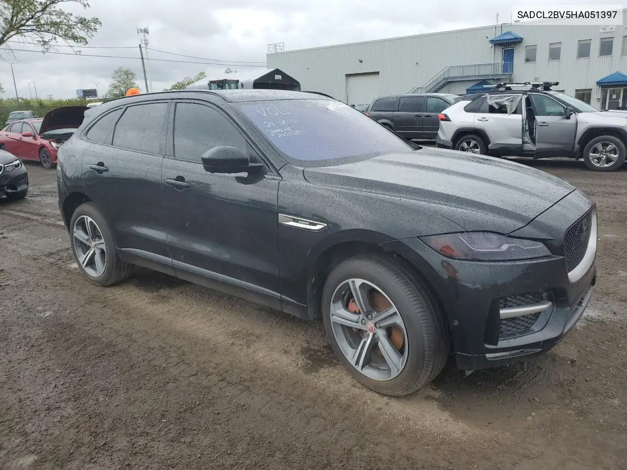 2017 Jaguar F-Pace R - Sport VIN: SADCL2BV5HA051397 Lot: 58474195