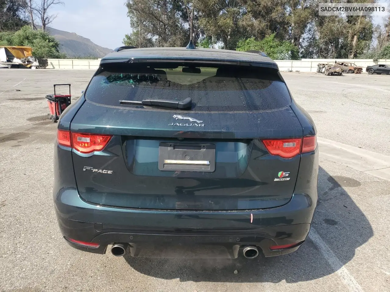 2017 Jaguar F-Pace S VIN: SADCM2BV6HA098113 Lot: 61690495