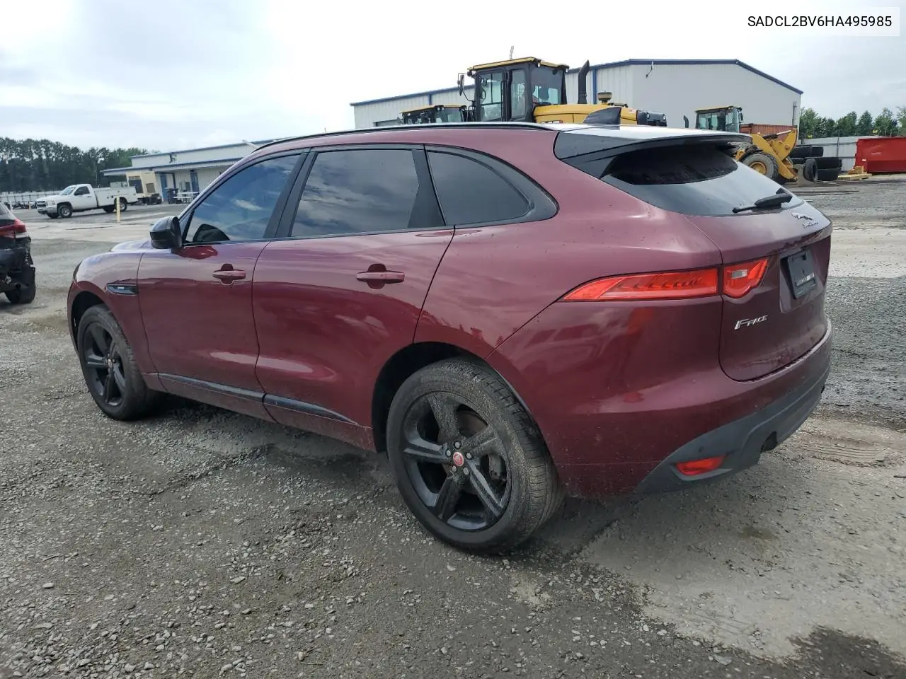 2017 Jaguar F-Pace R - Sport VIN: SADCL2BV6HA495985 Lot: 63428675