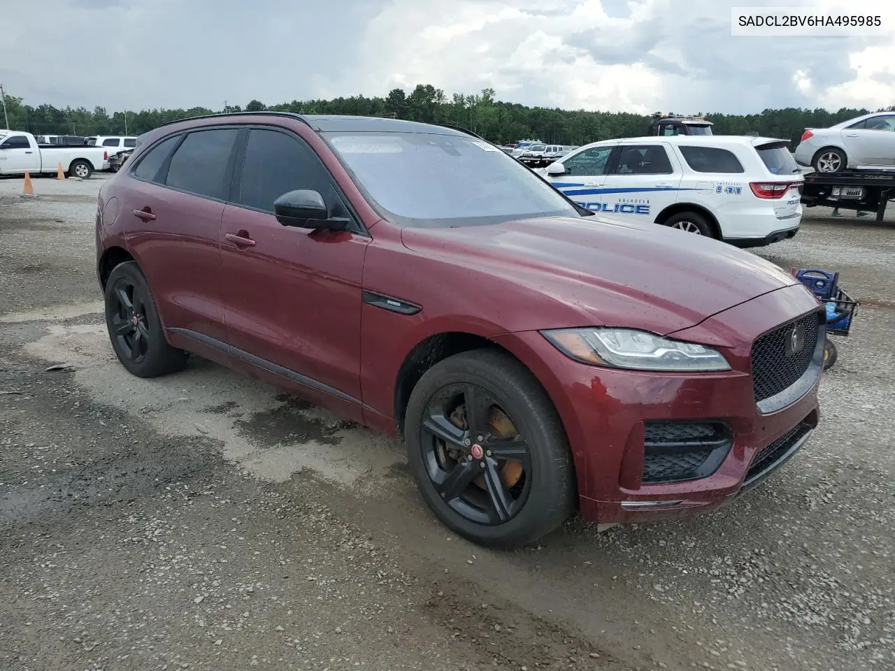 2017 Jaguar F-Pace R - Sport VIN: SADCL2BV6HA495985 Lot: 63428675