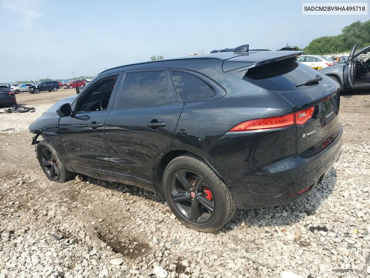 2017 Jaguar F-Pace S VIN: SADCM2BV9HA495718 Lot: 64314255