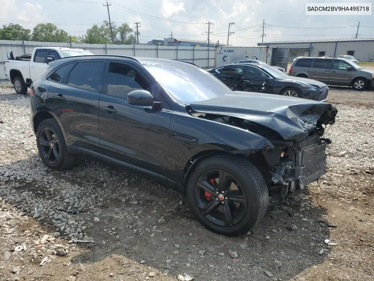 2017 Jaguar F-Pace S VIN: SADCM2BV9HA495718 Lot: 64314255