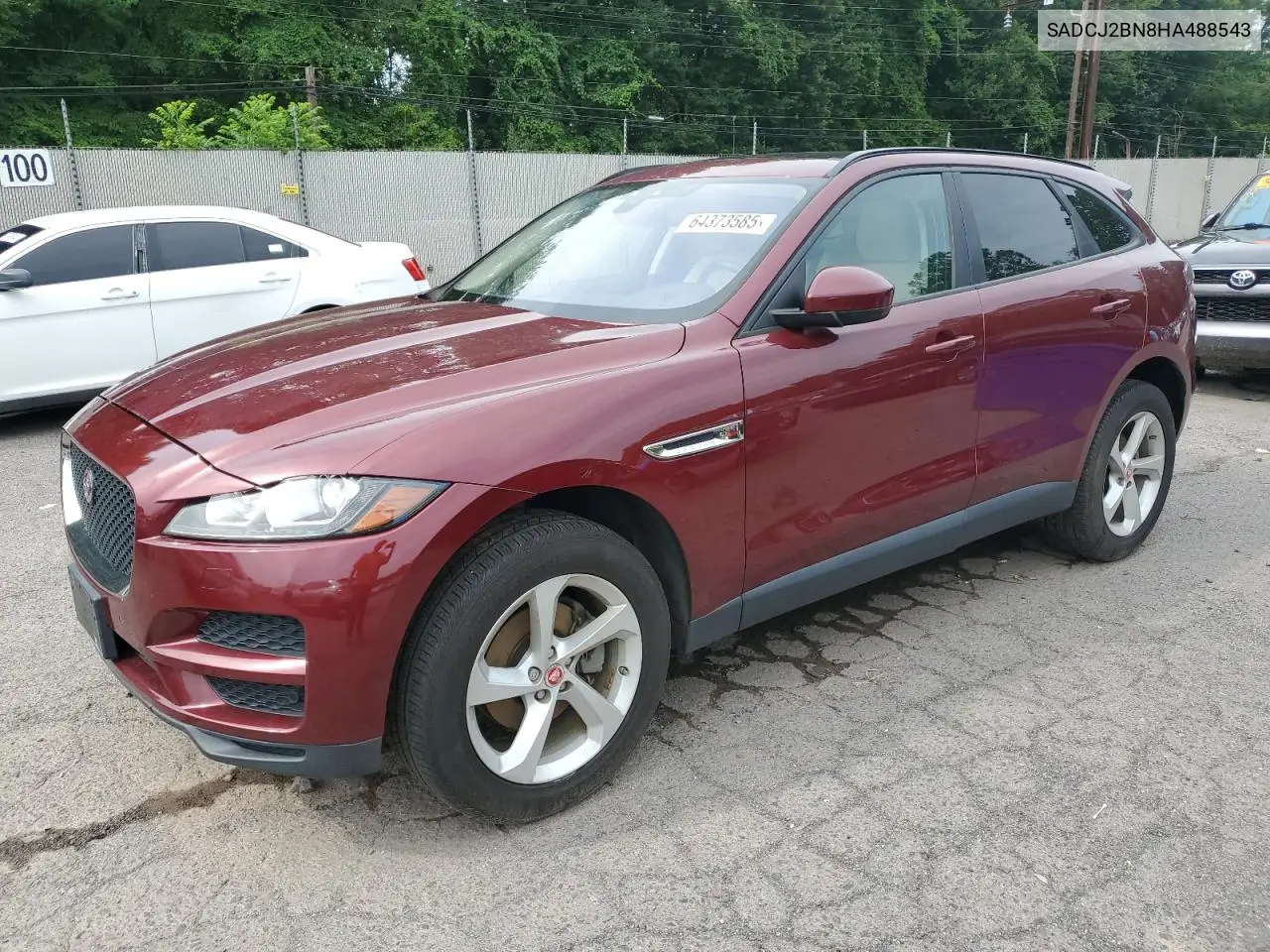 2017 Jaguar F-Pace Premium VIN: SADCJ2BN8HA488543 Lot: 64373585