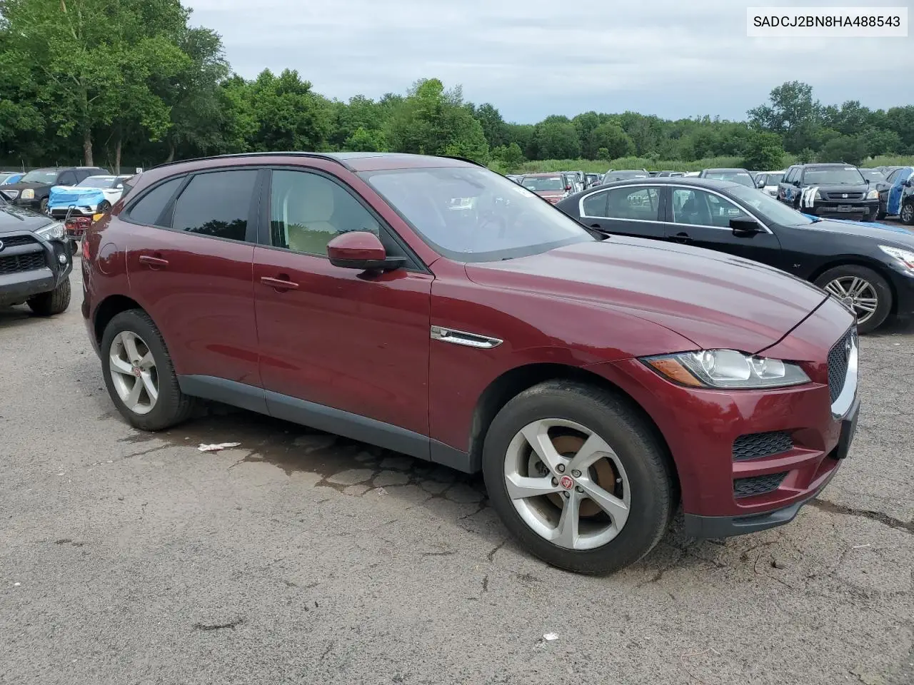 2017 Jaguar F-Pace Premium VIN: SADCJ2BN8HA488543 Lot: 64373585