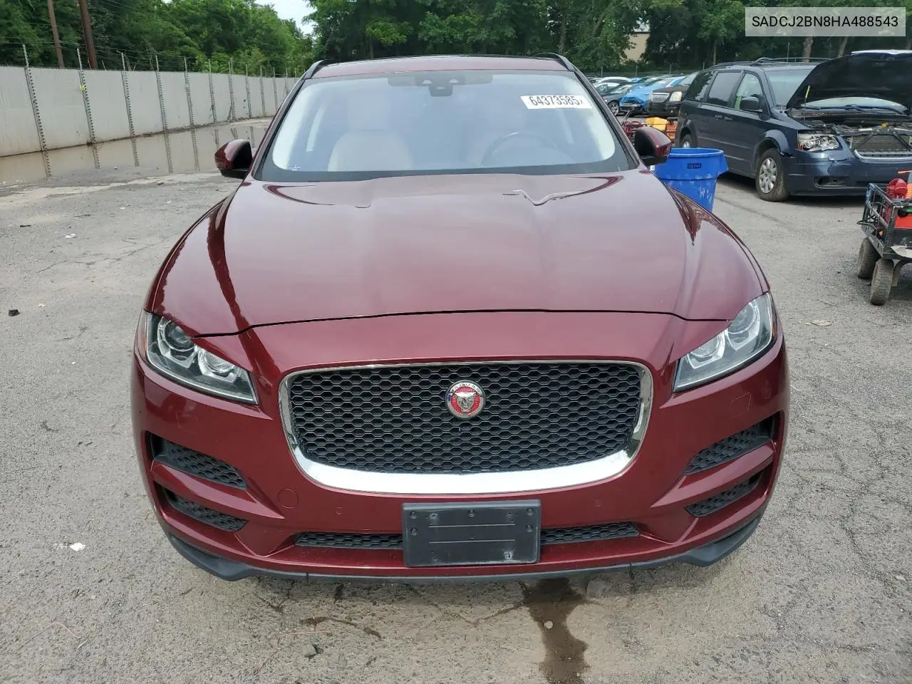 2017 Jaguar F-Pace Premium VIN: SADCJ2BN8HA488543 Lot: 64373585