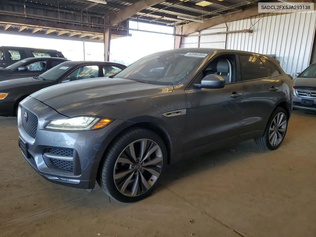 2018 Jaguar F-Pace R - Sport VIN: SADCL2FX5JA293138 Lot: 50580365