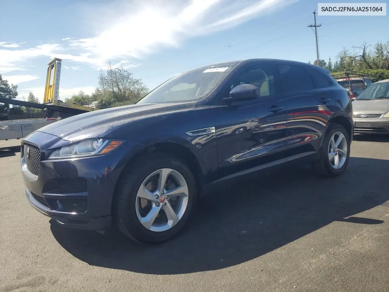 2018 Jaguar F-Pace Premium VIN: SADCJ2FN6JA251064 Lot: 52814215