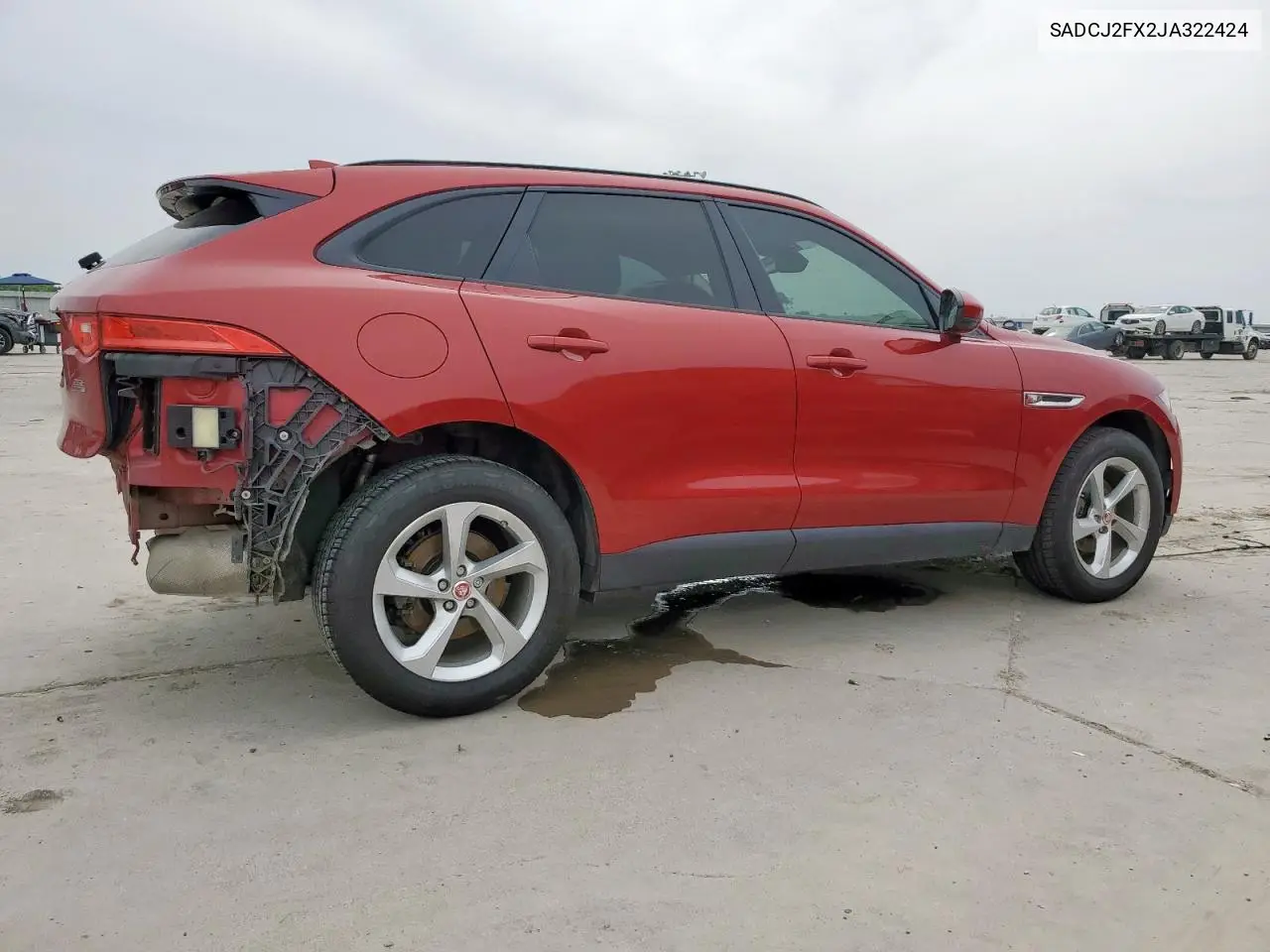 2018 Jaguar F-Pace Premium VIN: SADCJ2FX2JA322424 Lot: 56116835
