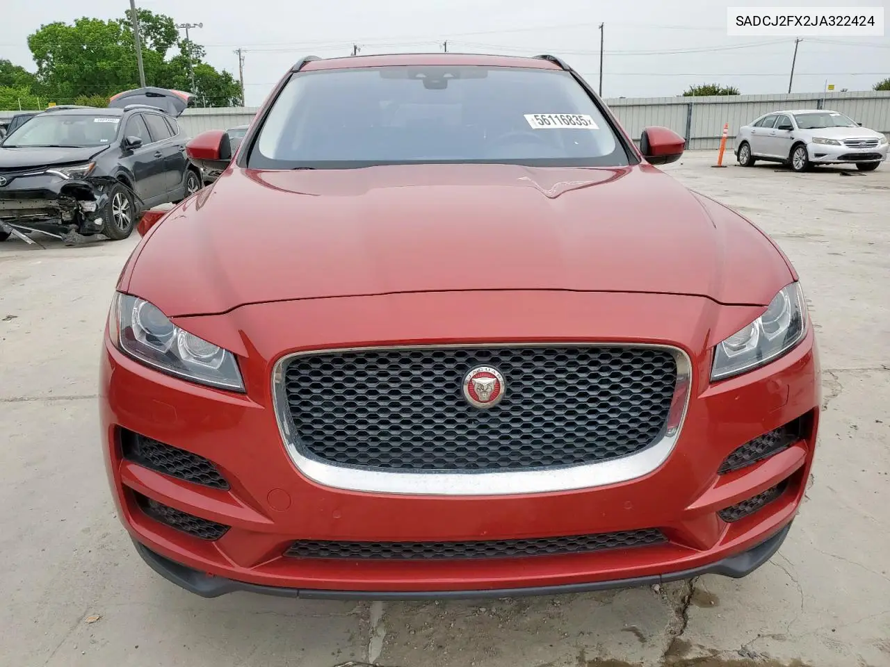 2018 Jaguar F-Pace Premium VIN: SADCJ2FX2JA322424 Lot: 56116835