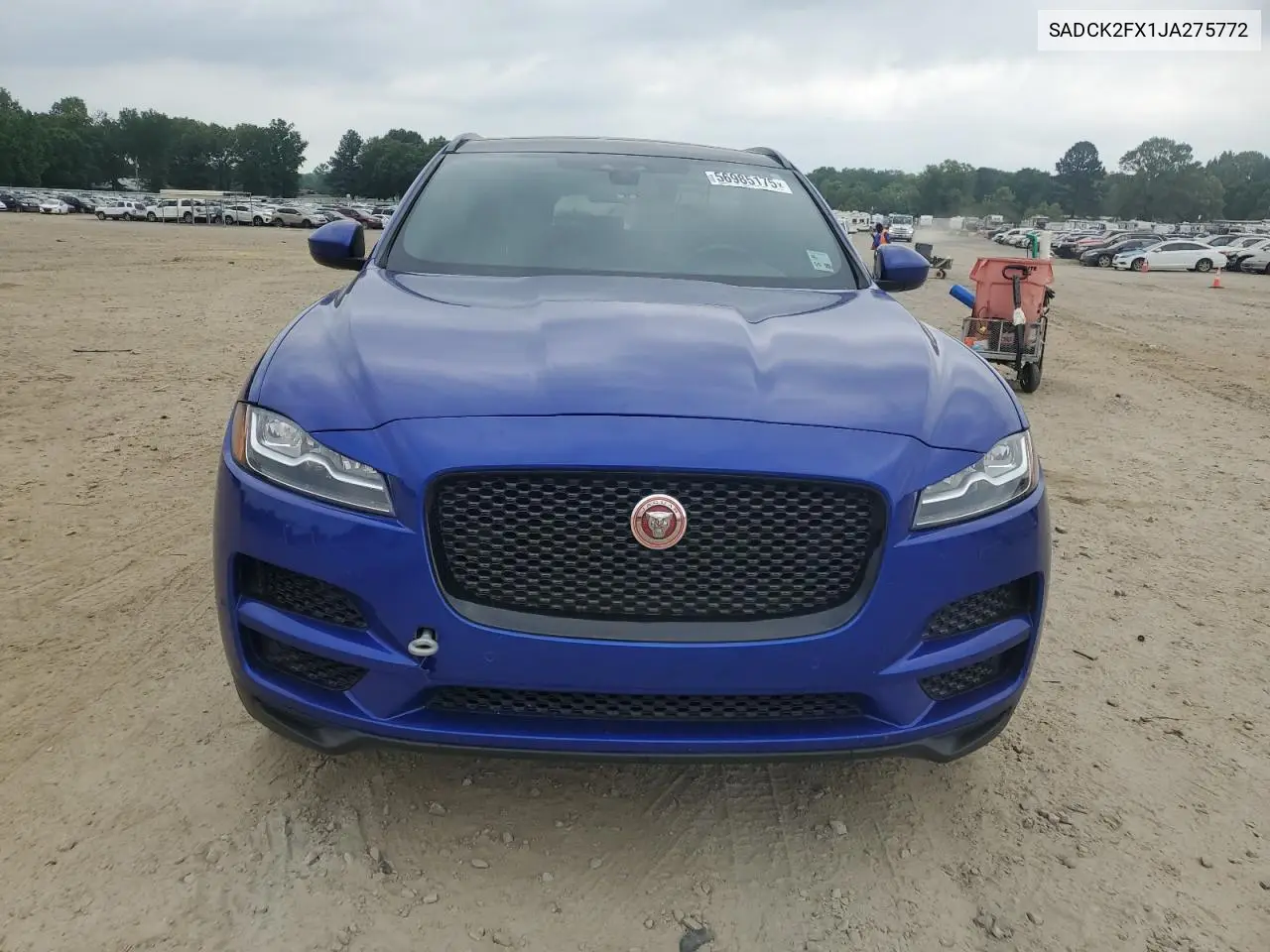 2018 Jaguar F-Pace Prestige VIN: SADCK2FX1JA275772 Lot: 56985175