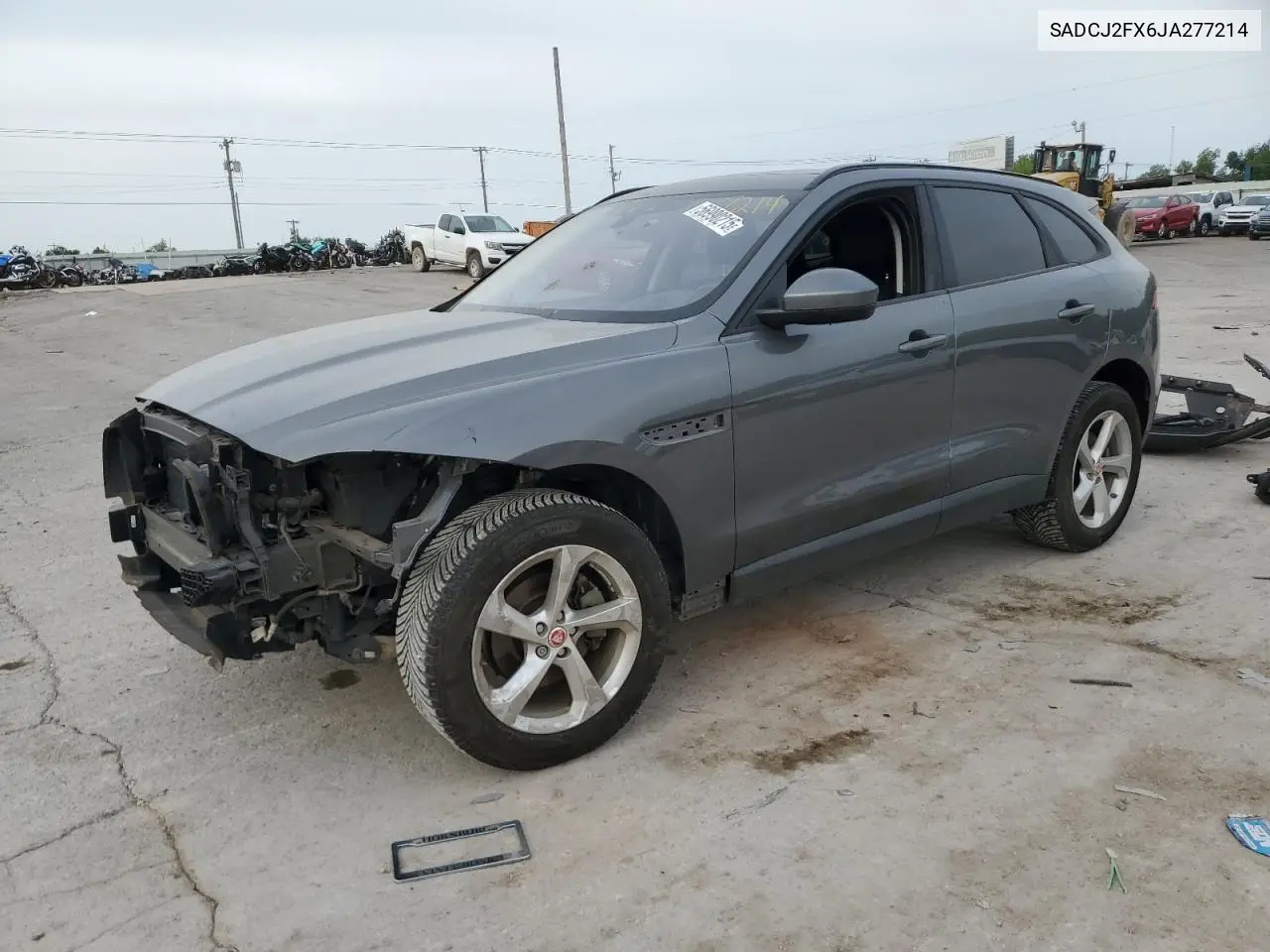 2018 Jaguar F-Pace Premium VIN: SADCJ2FX6JA277214 Lot: 56990215