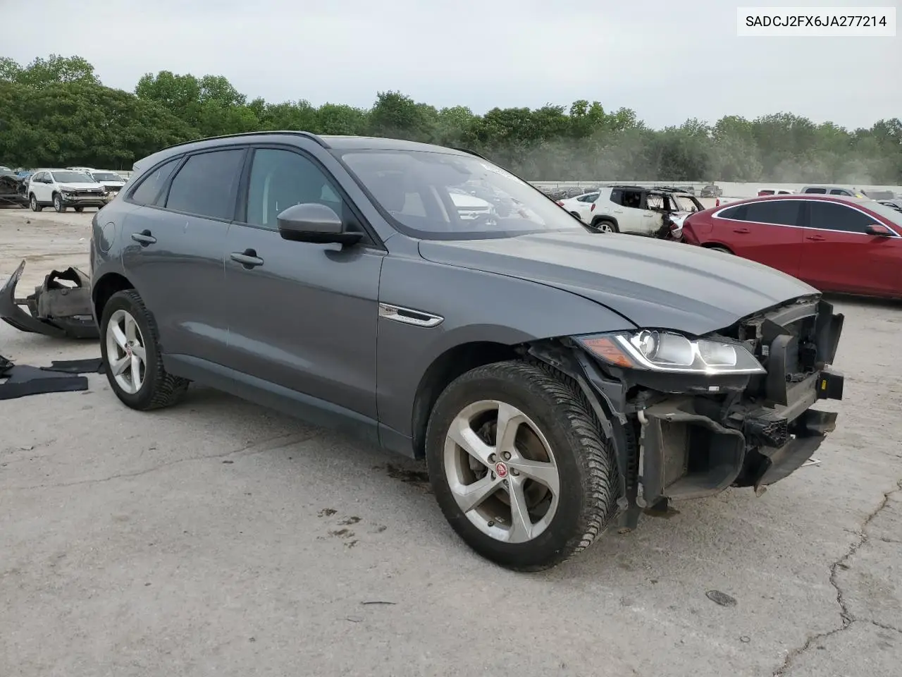 2018 Jaguar F-Pace Premium VIN: SADCJ2FX6JA277214 Lot: 56990215