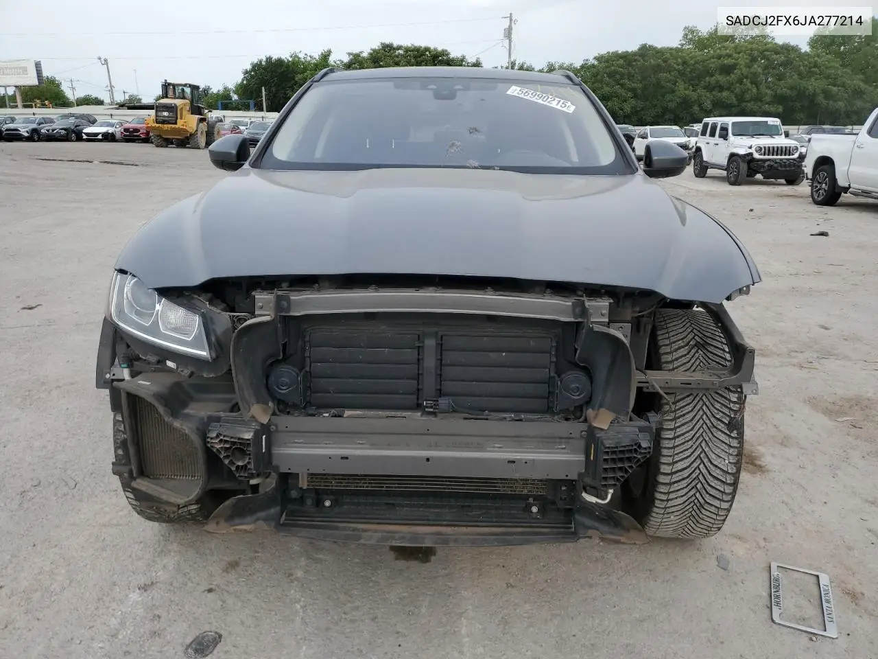 2018 Jaguar F-Pace Premium VIN: SADCJ2FX6JA277214 Lot: 56990215