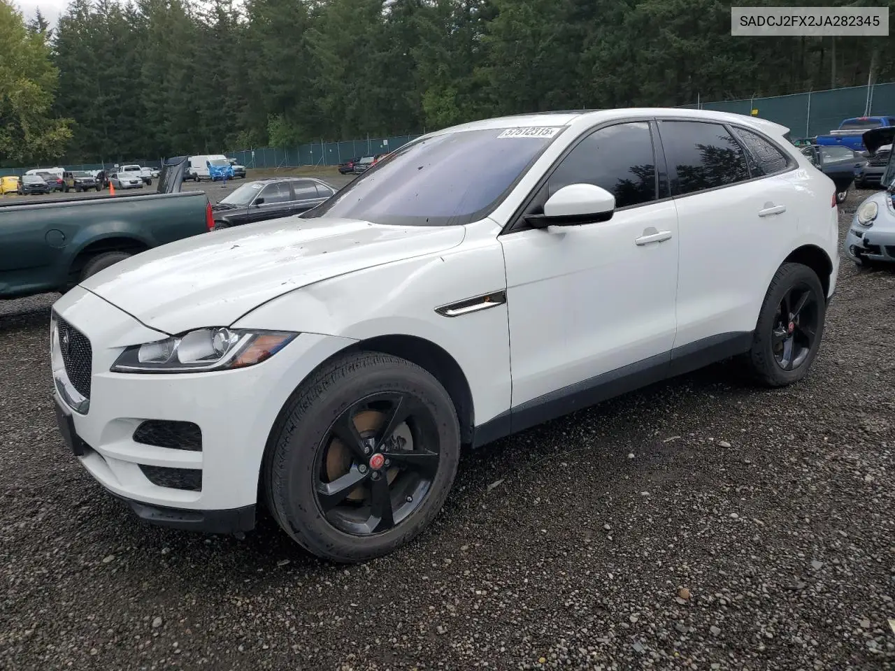 2018 Jaguar F-Pace Premium VIN: SADCJ2FX2JA282345 Lot: 57512315