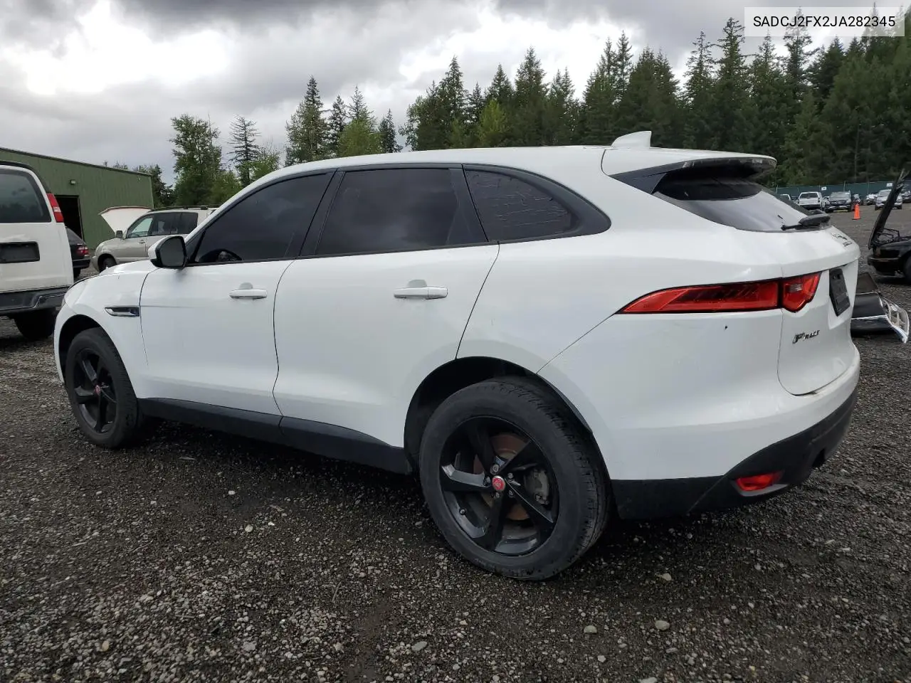 2018 Jaguar F-Pace Premium VIN: SADCJ2FX2JA282345 Lot: 57512315