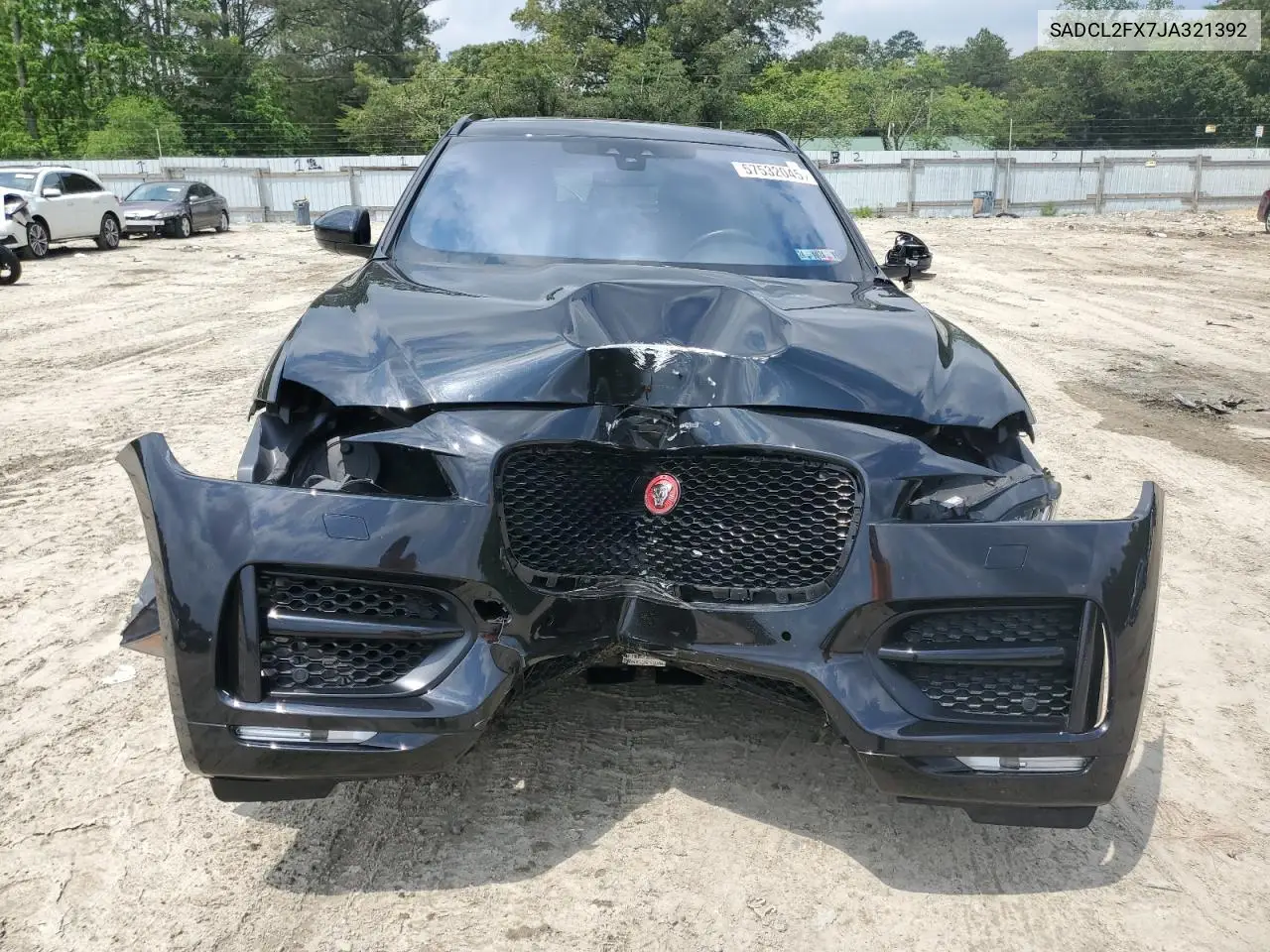 2018 Jaguar F-Pace R - Sport VIN: SADCL2FX7JA321392 Lot: 57532045
