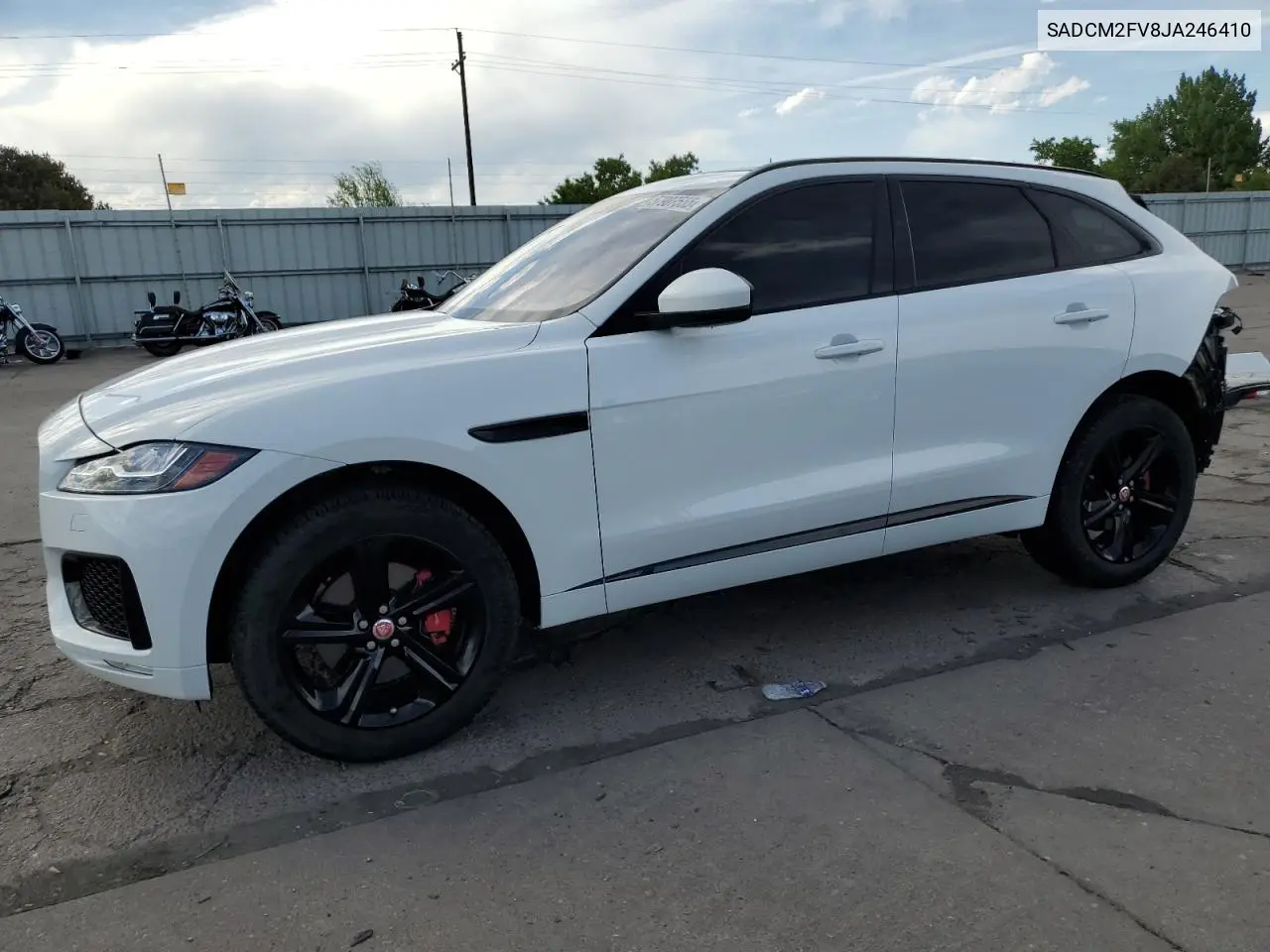2018 Jaguar F-Pace S VIN: SADCM2FV8JA246410 Lot: 57907555