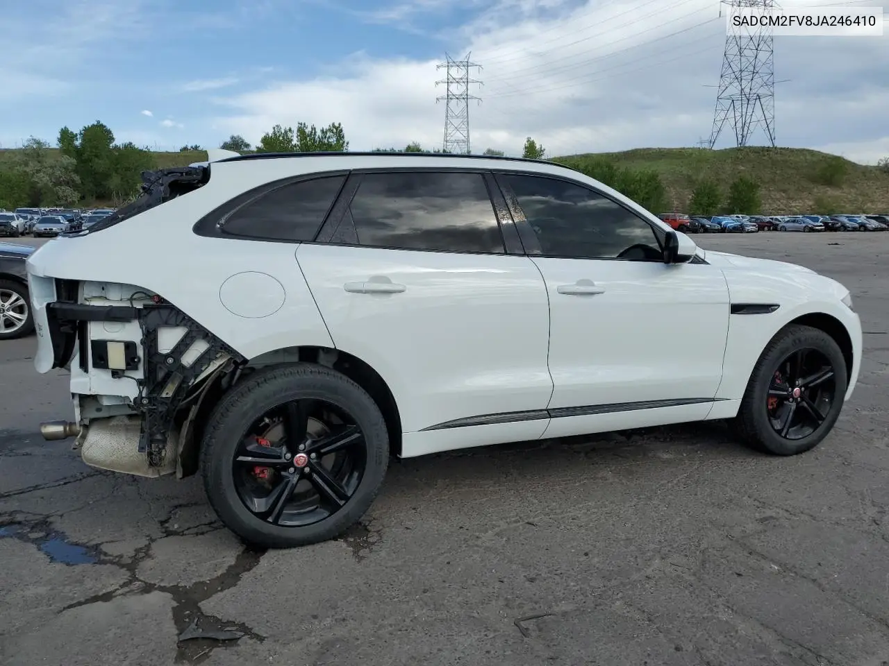 2018 Jaguar F-Pace S VIN: SADCM2FV8JA246410 Lot: 57907555
